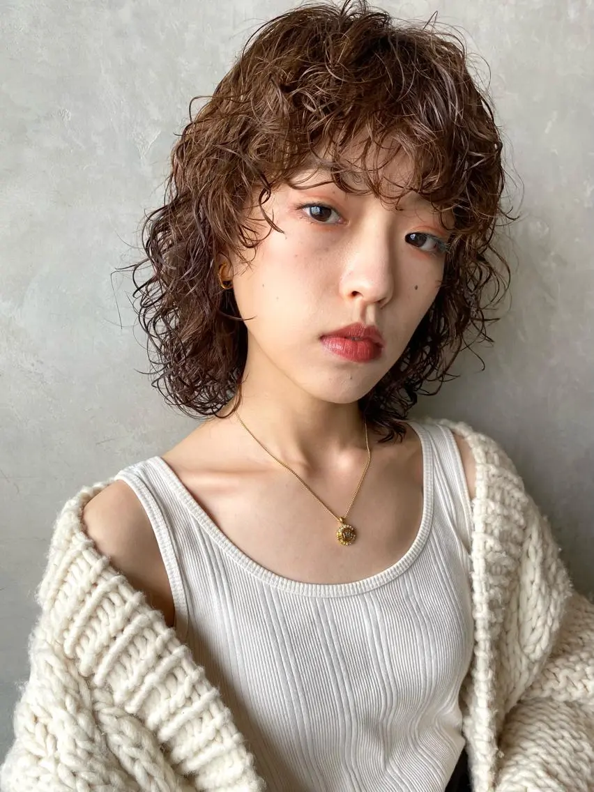 パーマ ニュアンスパーマ minoriのヘアスタイル