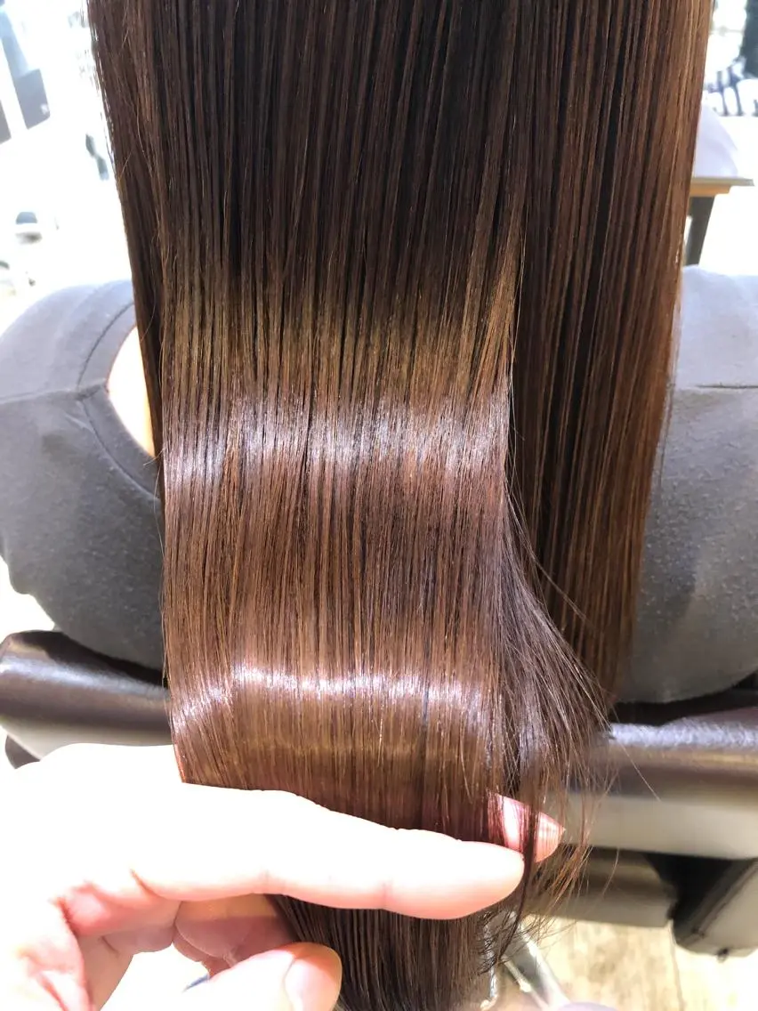 ミディアム カラー パーマ ヘアアレンジ メンズ キッズ ネイル マツエク・マツパ トリートメント EnBlesS西宮 マンツーマン神道有基のヘアスタイル