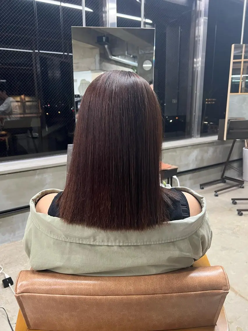 ミディアム freera 希帆 kihoのヘアスタイル