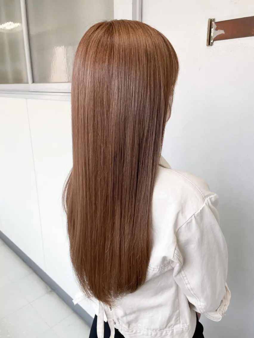 ロング ヘアカラー トリートメント ｅｒｉ 🧴🫧のヘアスタイル