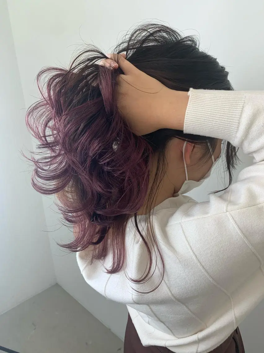カラー LINOET名古屋 ブリーチ/ハイトーンのヘアスタイル