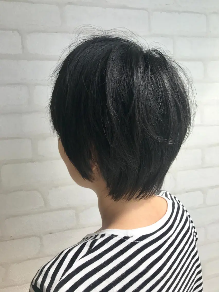 ショート ショートボブ ボブ ショートヘア 金沢 広美のヘアスタイル