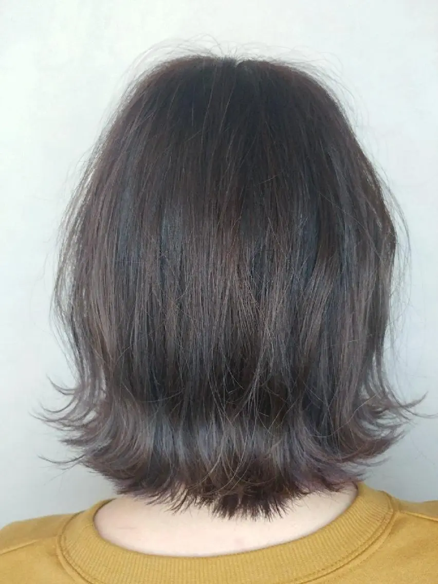 ショート ヘアカラー トリートメント Cecilhair 店長松本のヘアスタイル