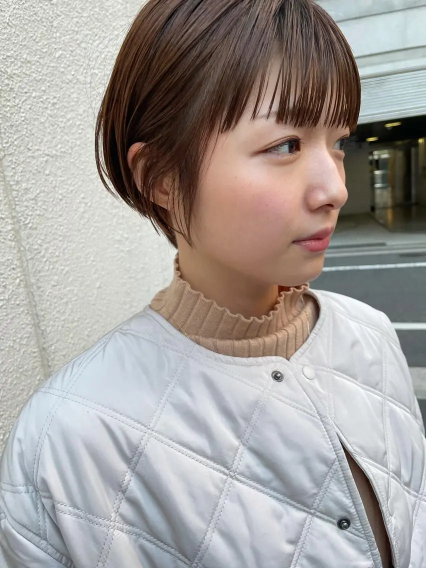 ショート カット トリートメント ayane⭐️ボブ・ ショート・パーマのヘアスタイル