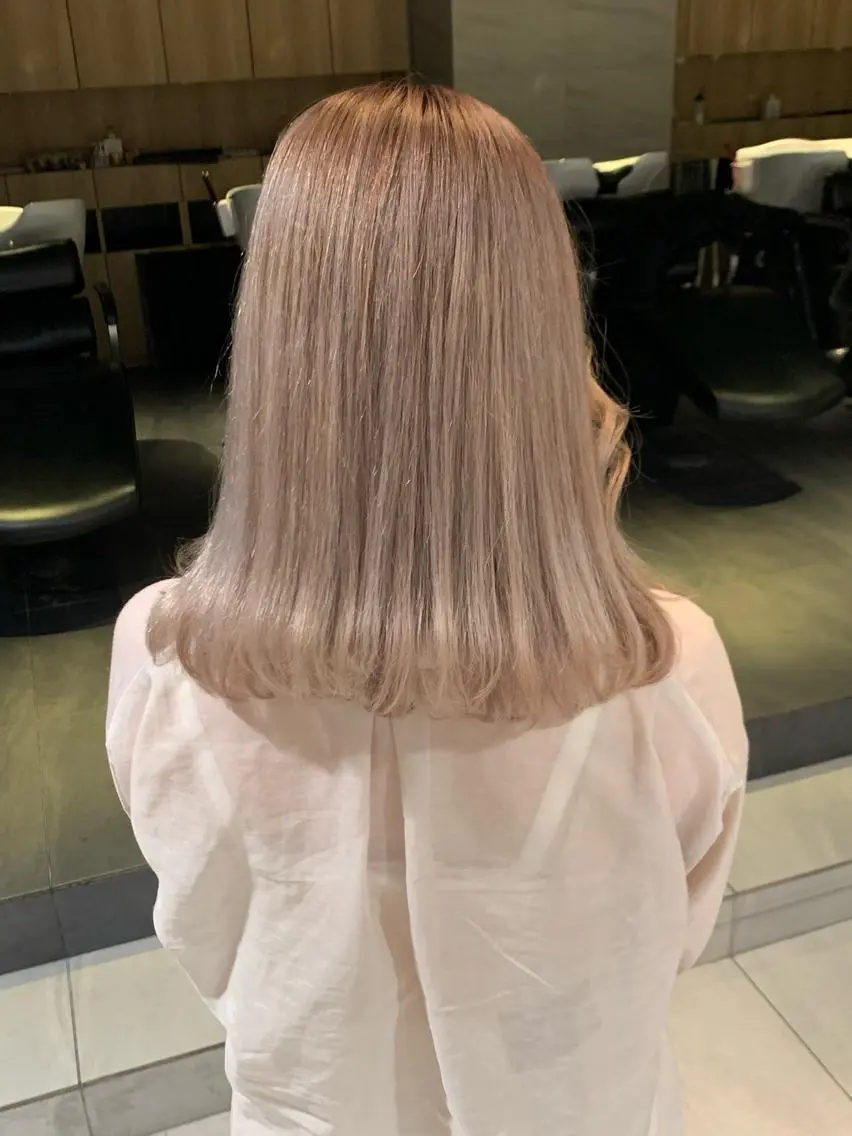 ミディアム カラー パーマ ヘアアレンジ メンズ キッズ ネイル マツエク・マツパ 酸性ストレート 髪質改善大槻勇樹のヘアスタイル