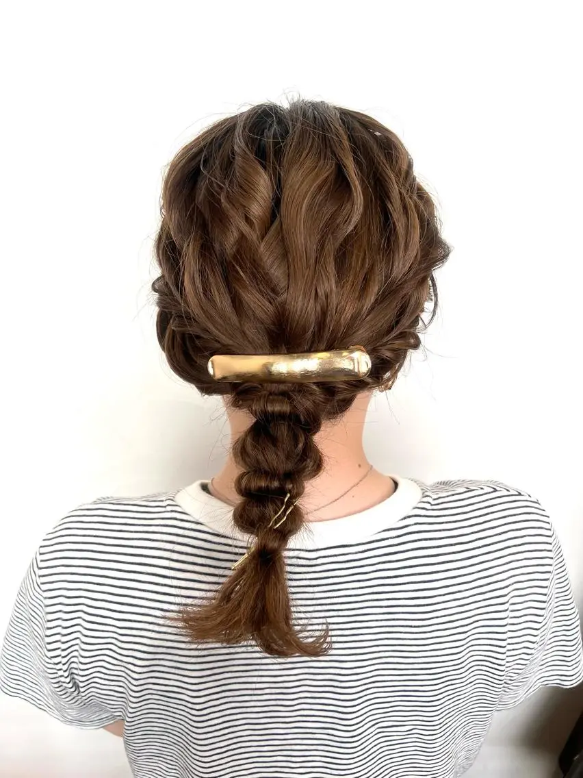 セミロング ヘアアレンジ Topstylist YUKIのヘアスタイル