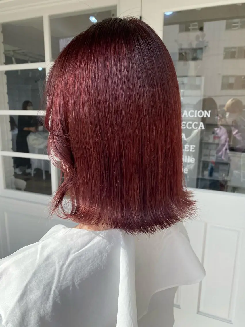 カラー 韓国×髪質改善カラー 💎hinaのヘアスタイル
