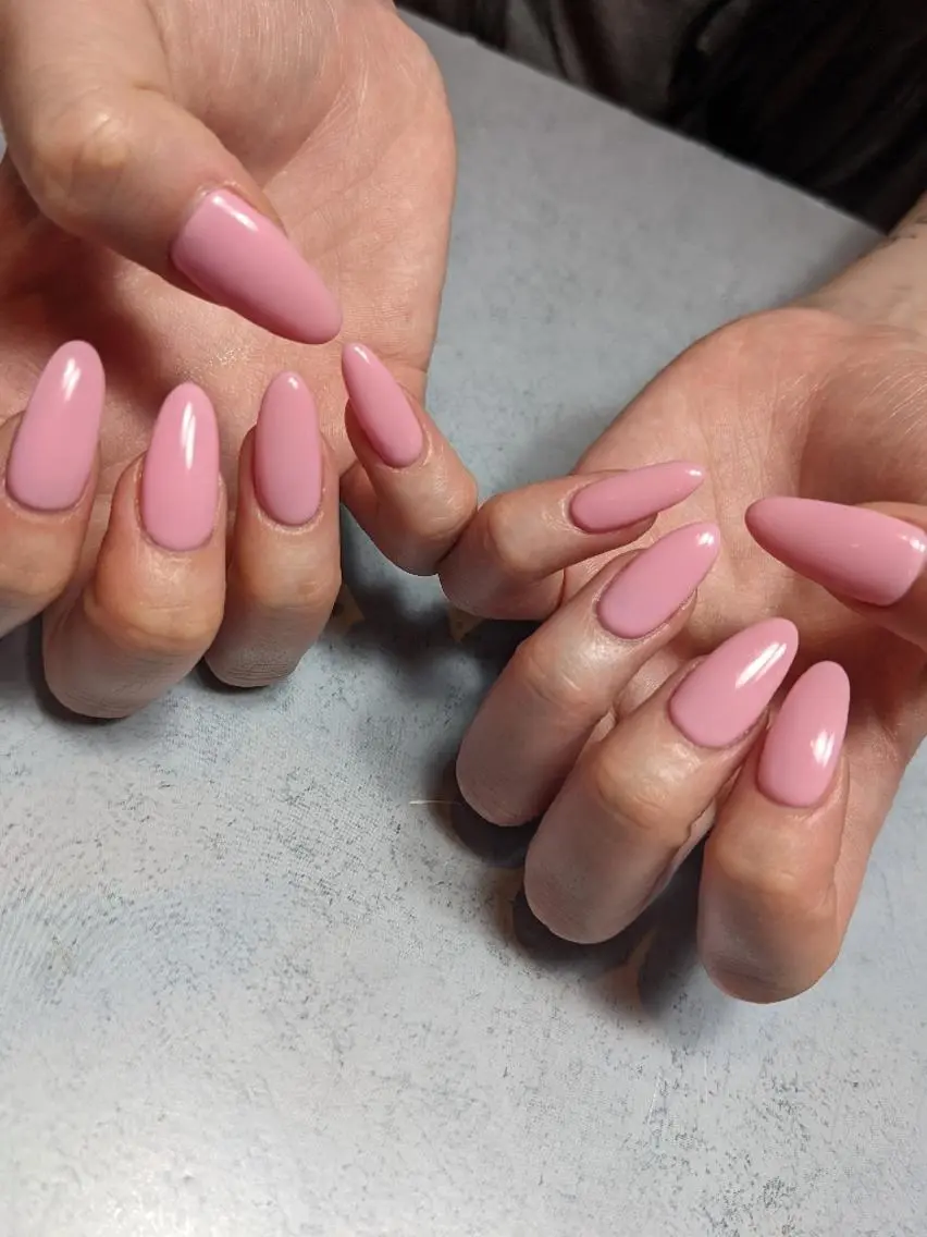 ネイル ワンカラーネイル 春ネイル ハンドネイル Nail SIRANGANAのネイルデザイン
