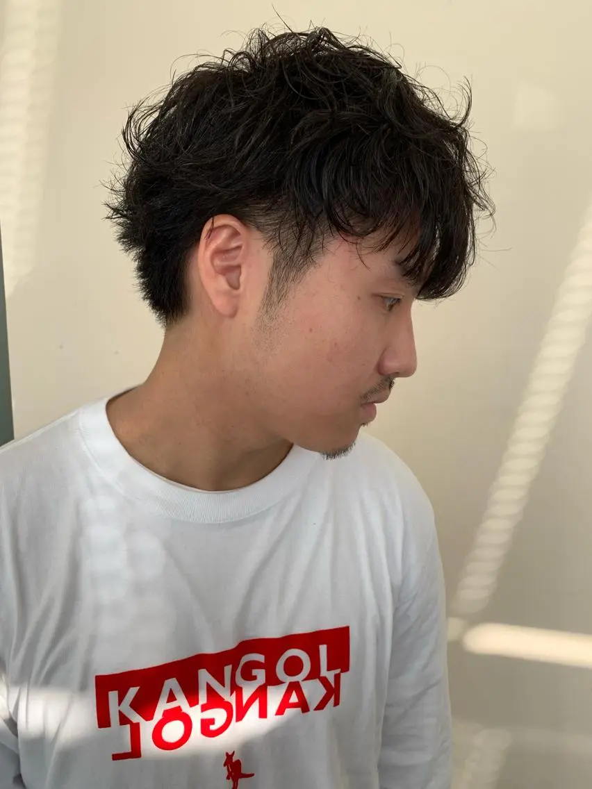 パーマ メンズ メンズパーマ Beach 代表 KENTAのヘアスタイル