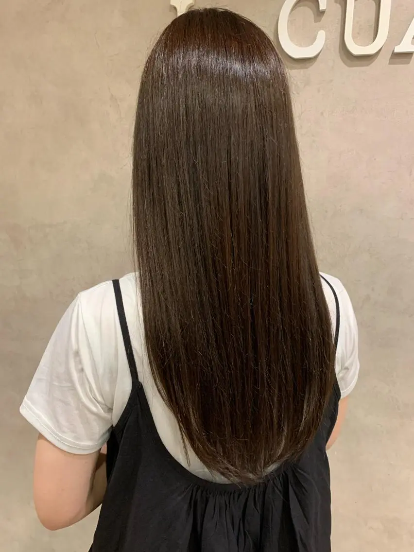 ロング カラー アッシュ サケモト ユウジのヘアスタイル