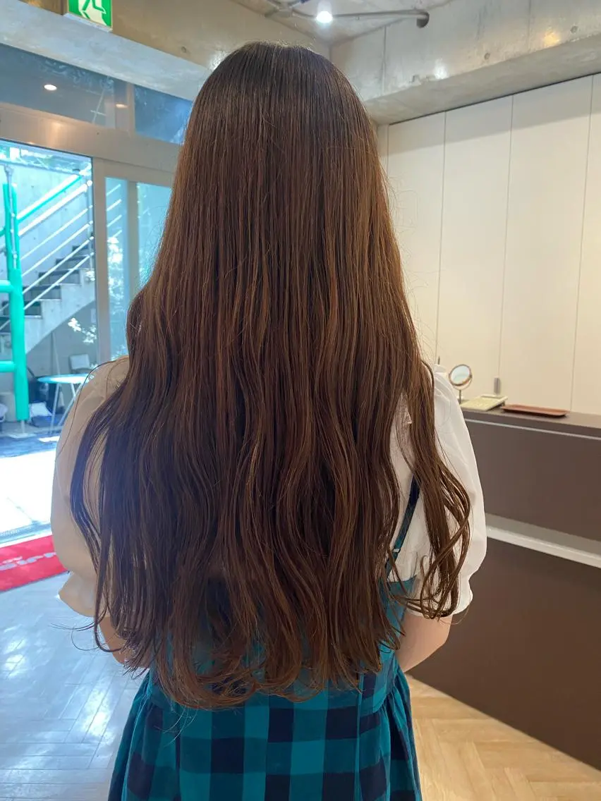 ロング 🌈🧡ヤマダ ヒロナ🌈🧡のヘアスタイル