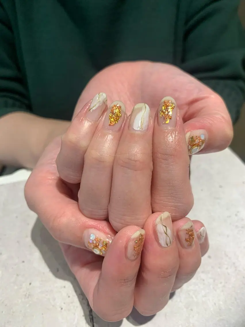 ネイル ニュアンスネイル Imyme mine Rioのネイルデザイン