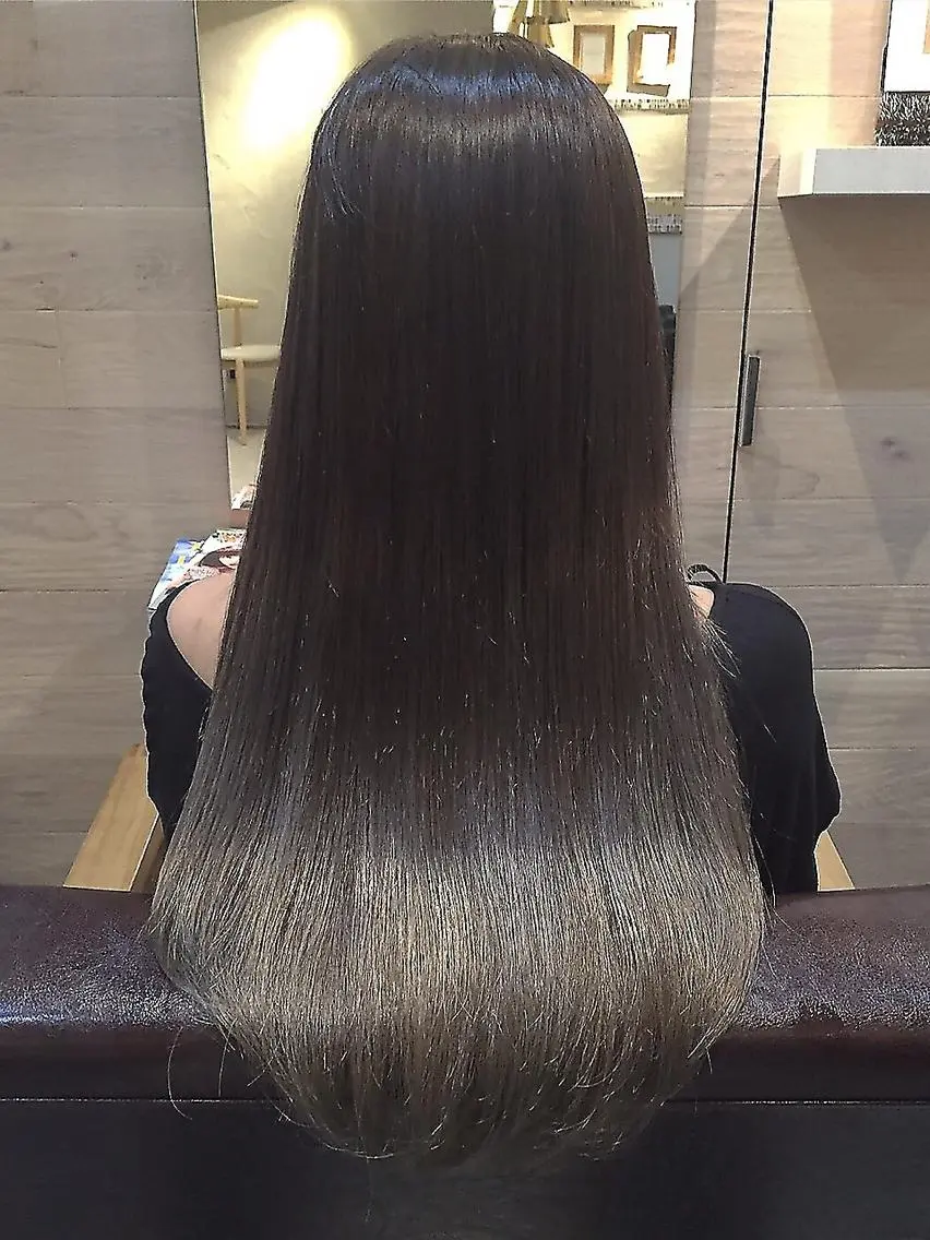 ロング トリートメント 小松崎 友宏のヘアスタイル