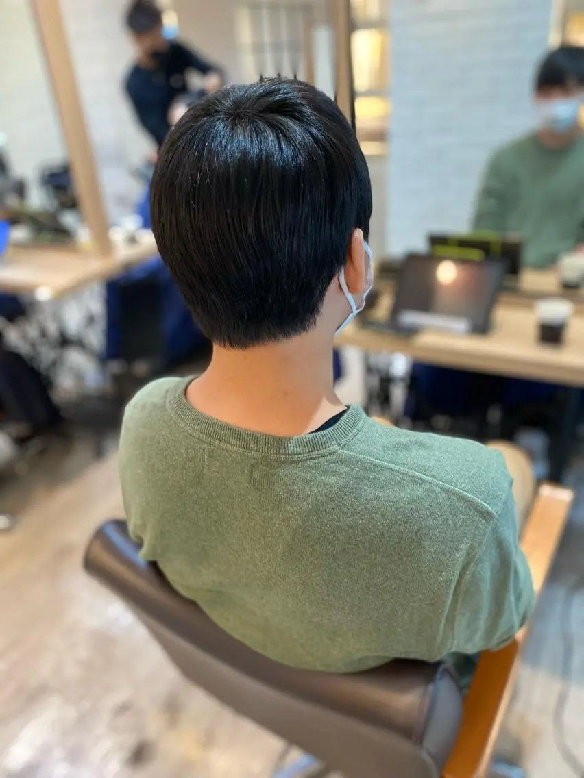 ショート メンズ ヨシダ フミノリのヘアスタイル