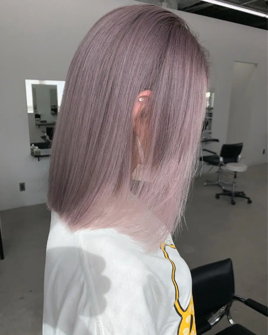セミロング 縮毛矯正 トリートメント 佐藤 まいらのヘアスタイル