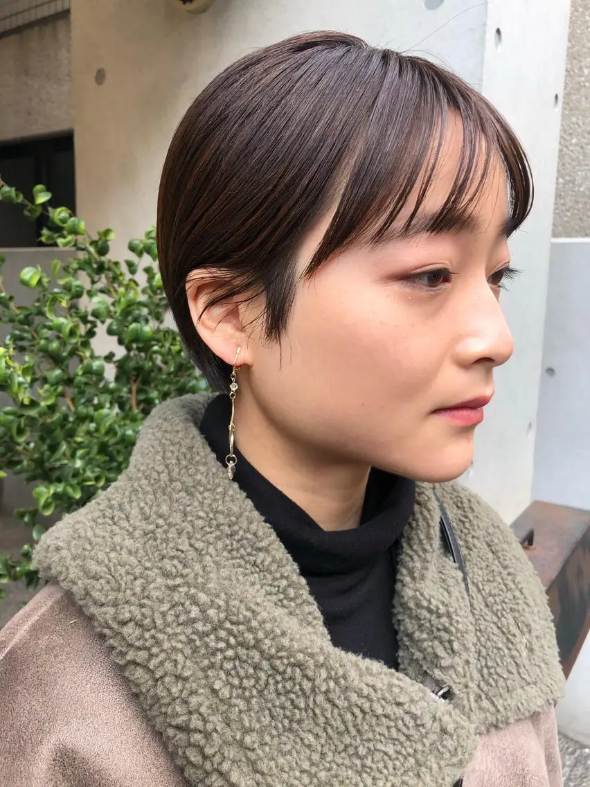 ショート カラー stylist 杉浦駿生のヘアスタイル