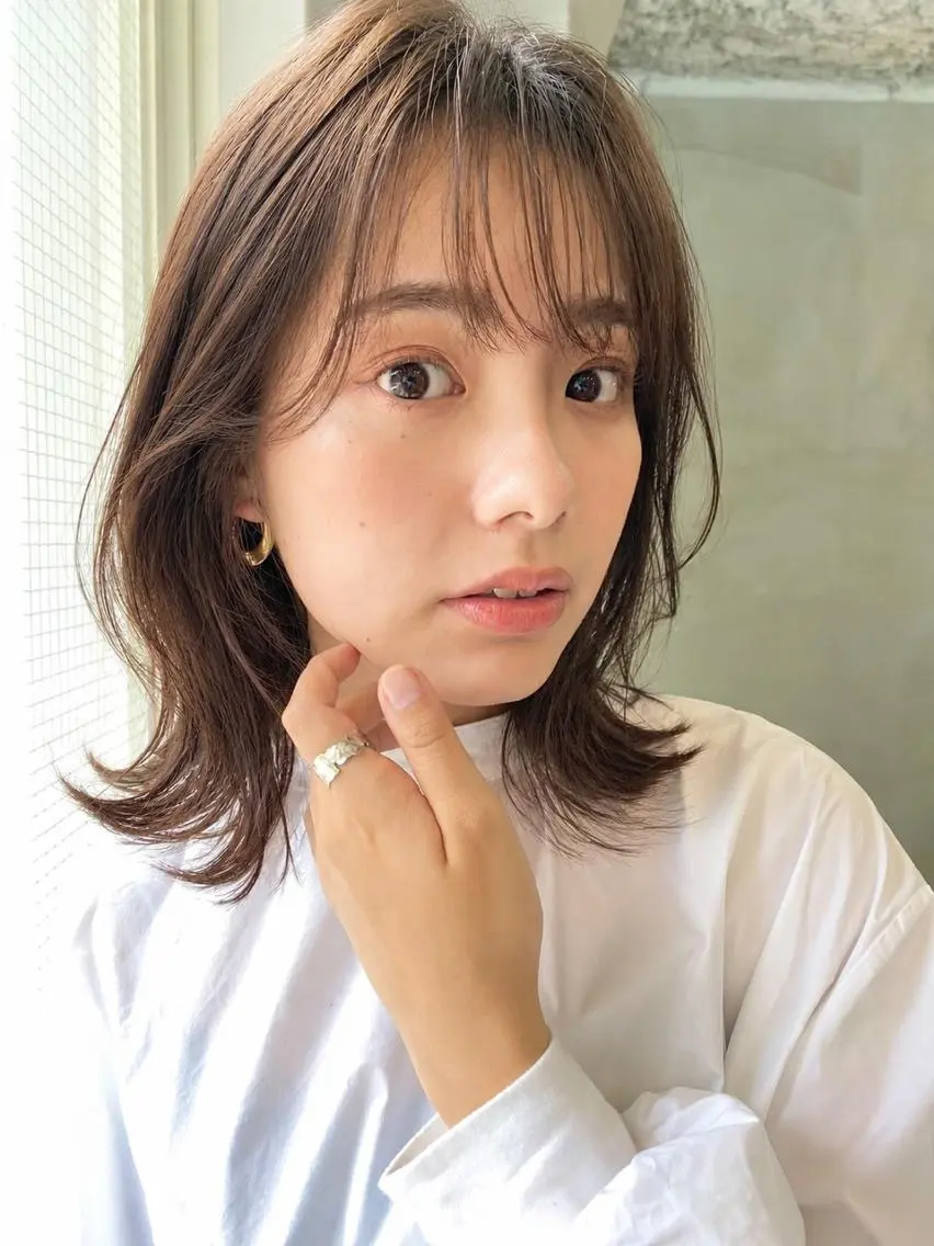 カラー ブラウンカラー カット ヘアカラー LoRE hairのヘアスタイル