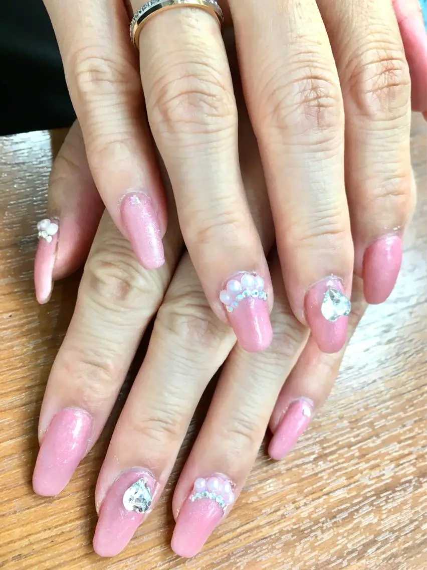 ネイル アートネイル 新宿ネイルサロン ジェミディローサのネイルデザイン