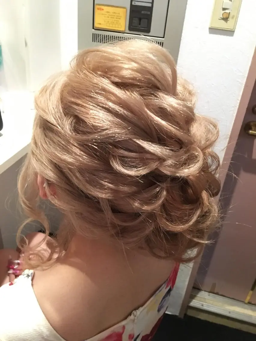 ヘアアレンジ ヘアセット brille ~eyelash~のヘアスタイル