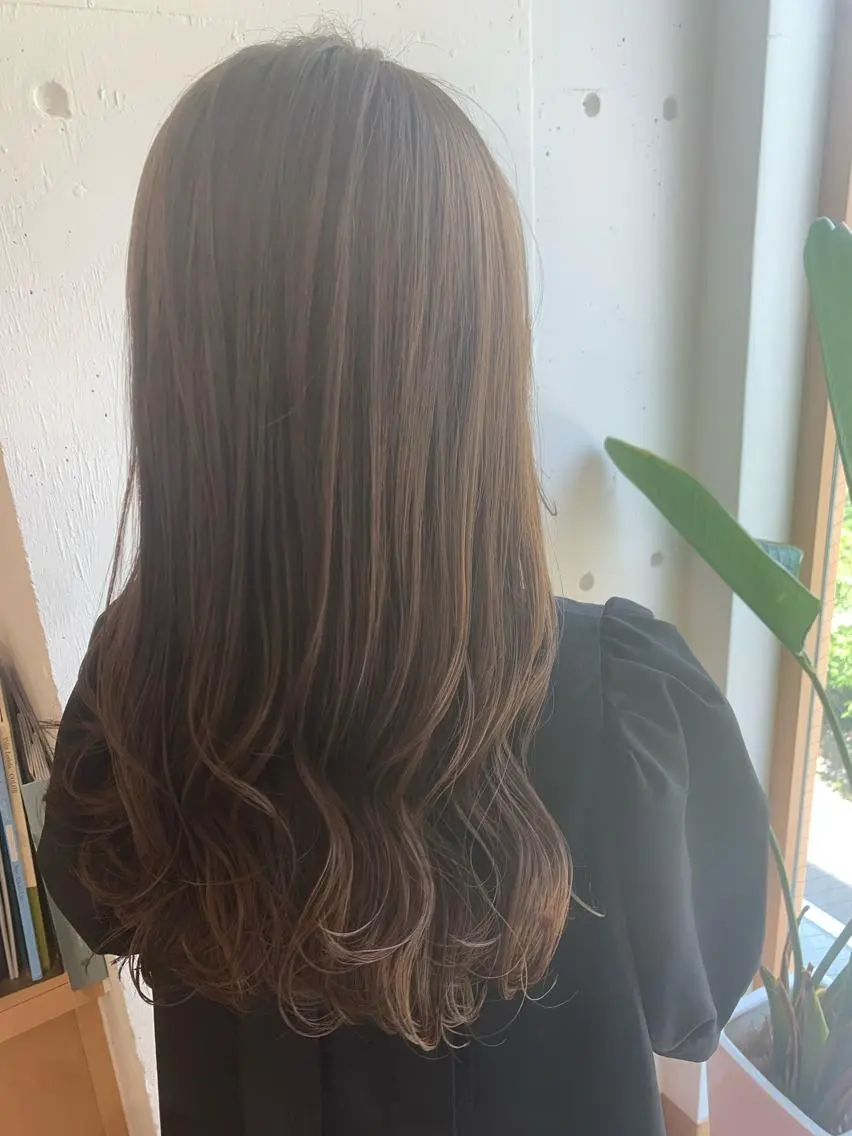 ロング カラー パーマ STYLE袋町店 赤畠達弥のヘアスタイル