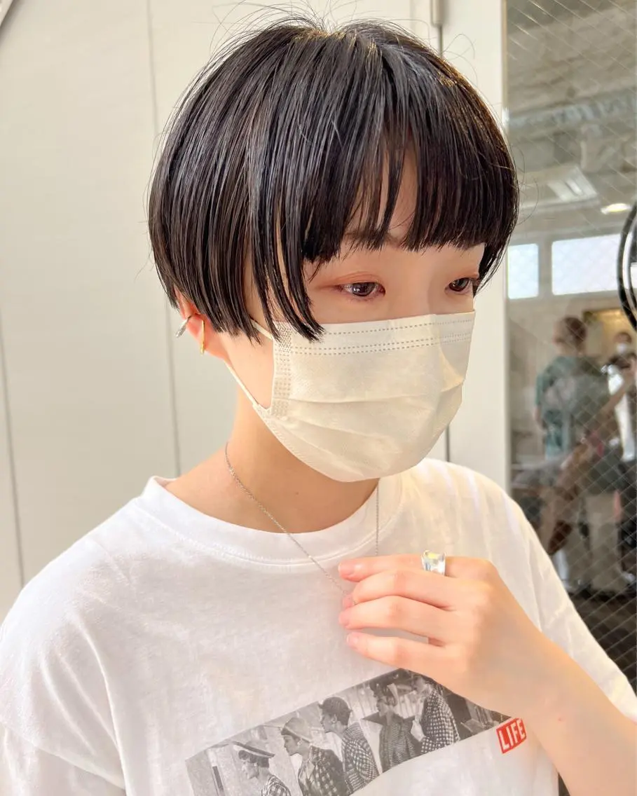 ショート カラー ショートボブ ベージュカラー ブリーチ ケアブリーチ 透明感カラー 蔵前 デザインカット KOBAYASHIのその他イメージ