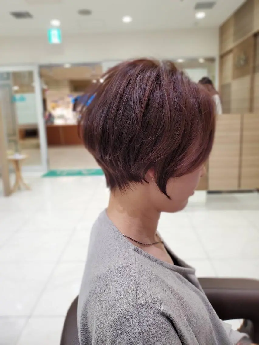 ショート カット パーマ Ash 津田沼店のヘアスタイル