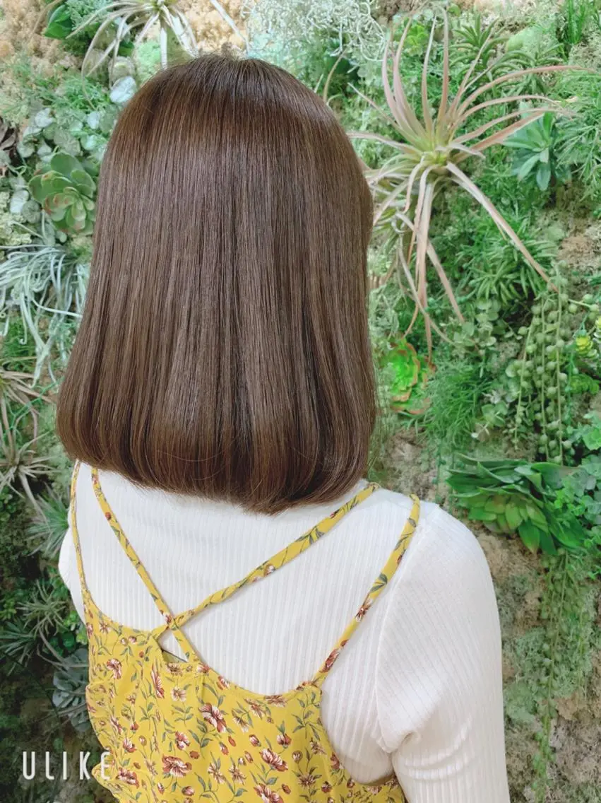 ミディアム 支持率No.1💖 オチアイのヘアスタイル