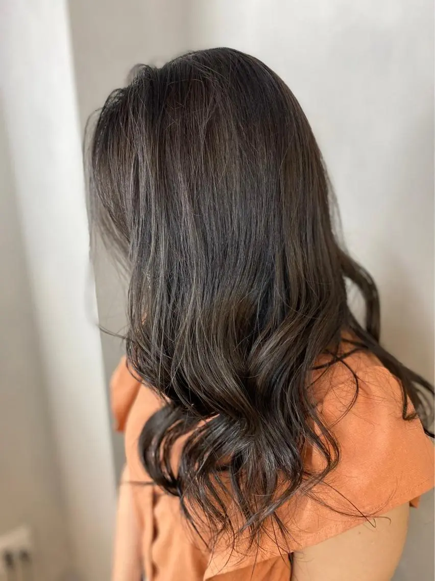 ロング カラー カット ヘアカラー トリートメント BROCANTE立川 karasawa.nのヘアスタイル