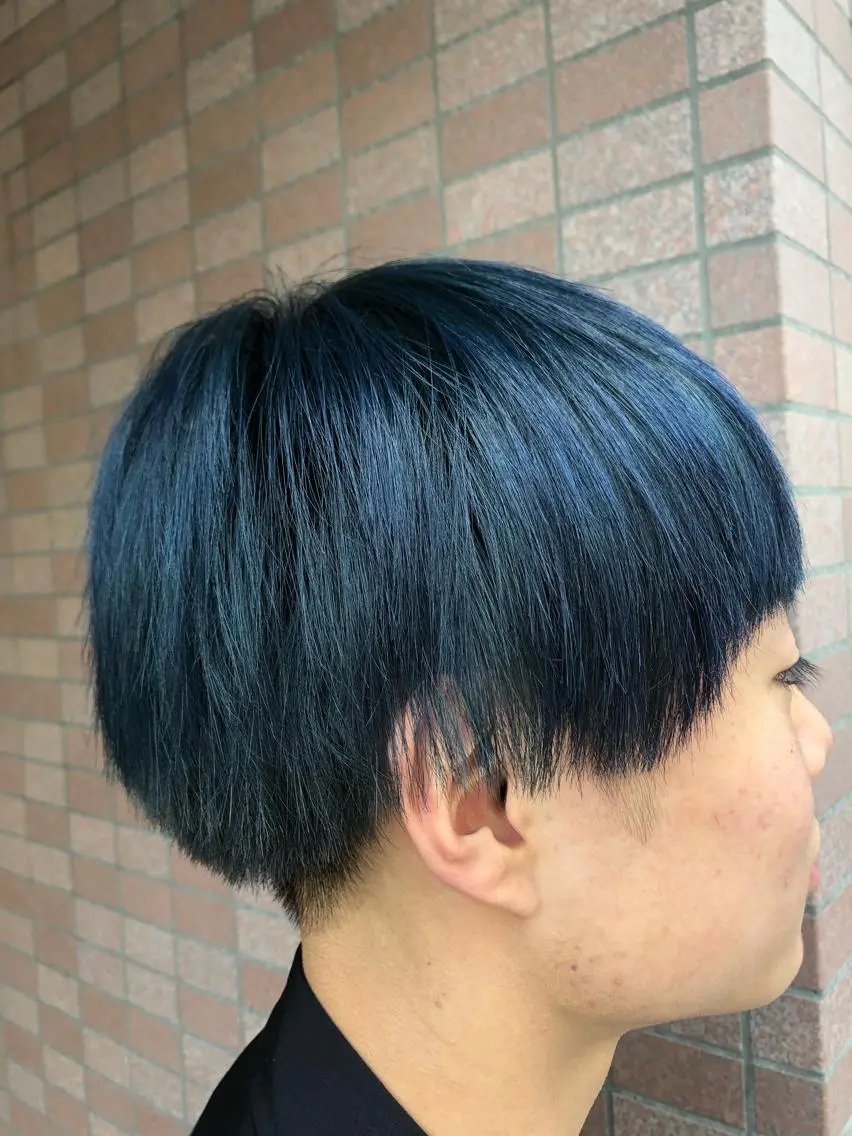 ショート ヘアカラー トリートメント 縮毛矯正の達人 ☆ 松本のヘアスタイル