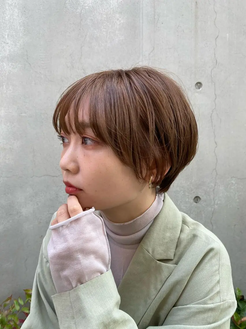 ショート カラー パーマ ヘアアレンジ ✨ショート・ボブ✨ ✨刈り上げ✨翔太のヘアスタイル