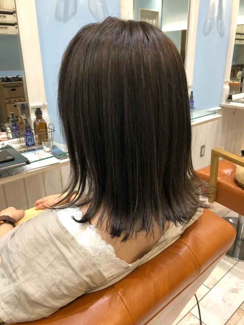 ミディアム カラー トリートメント こだわりカラー🕊️ 坪井美南🌼のマツエク・マツパデザイン