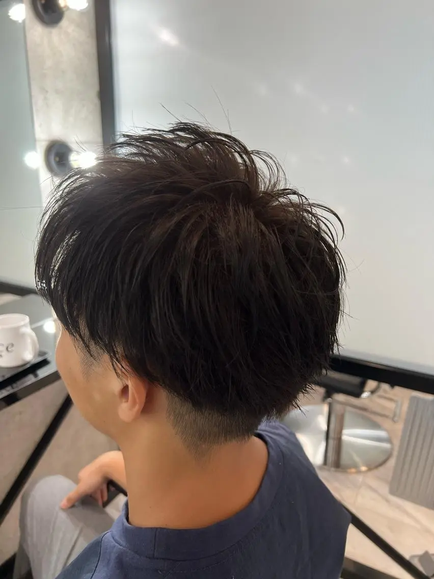 メンズ カット 【メッシュ×パーマ】 ❤️‍🔥Koukiのヘアスタイル