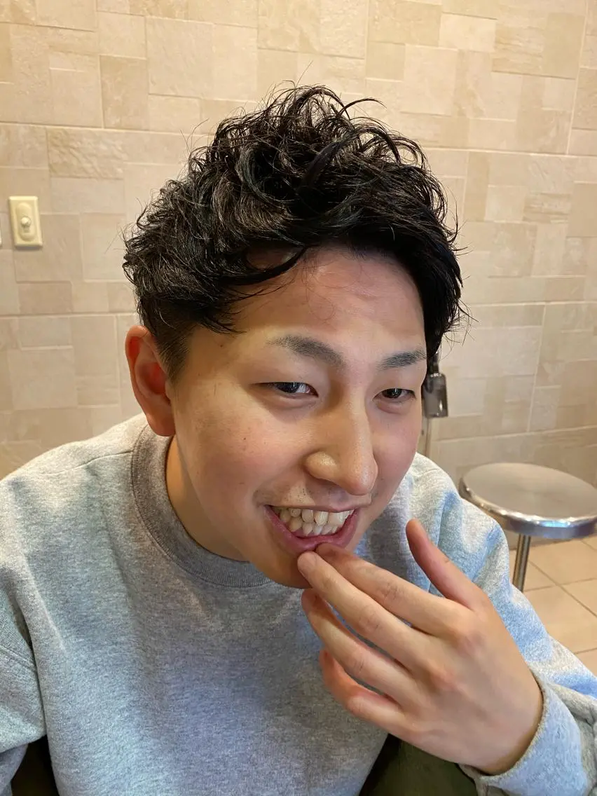 メンズ 髪質改善JILL 桑原のヘアスタイル