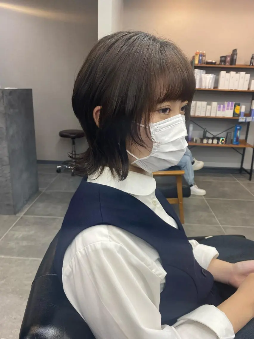 ショート maco 艶感ハイトーン🦋のヘアスタイル
