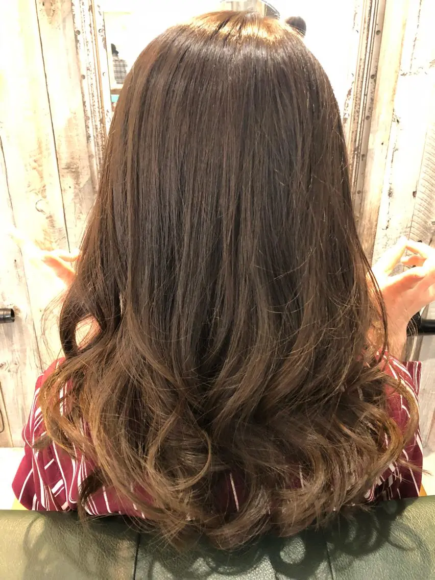 ロング 外国人風カラー 川野 賢のヘアスタイル
