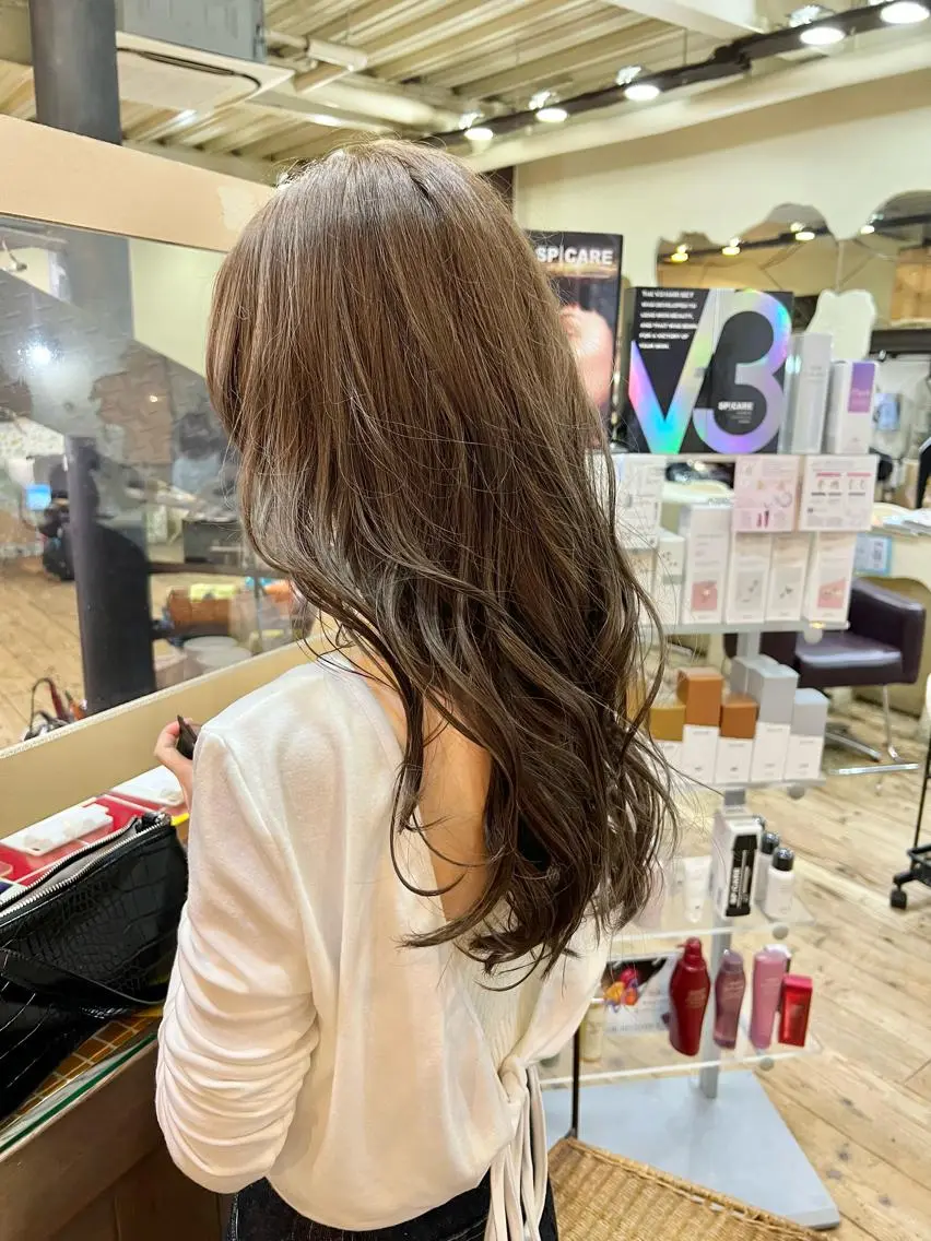 ロング カラー ヘアアレンジ 「sumi」 AMIのヘアスタイル