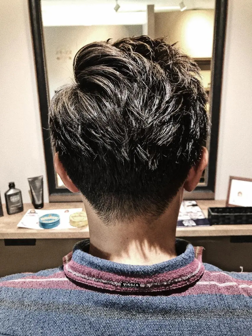 ショート メンズ カット ヘッドスパ 代表スタイリスト 直田 洋人のヘアスタイル