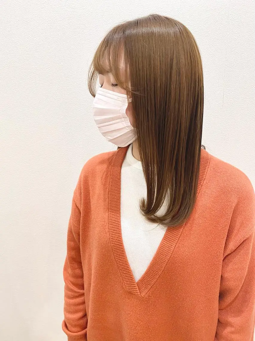 ロング ヘアカラー MYRTLE TSUNODAのヘアスタイル
