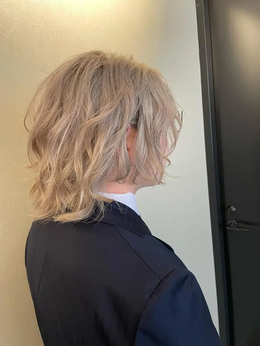 メンズ カット シンプル 美容室のヘアスタイル