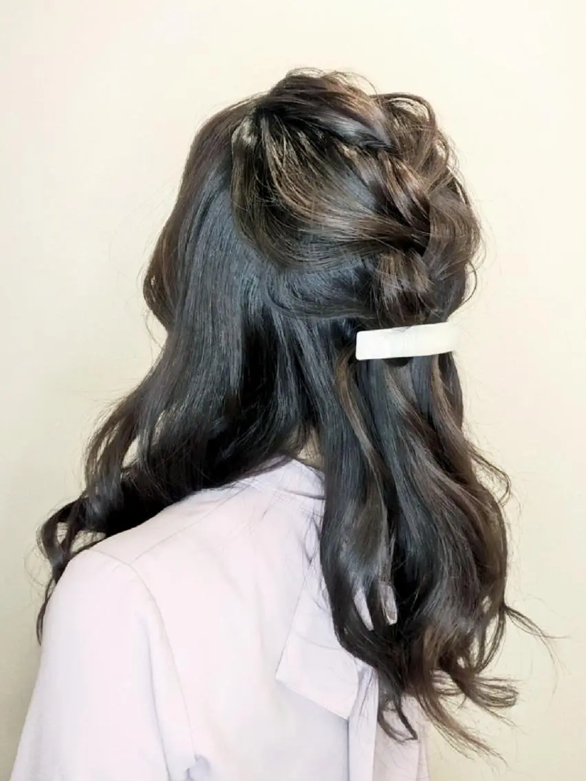 ヘアアレンジ ロング moca eye&nailのマツエク・マツパデザイン