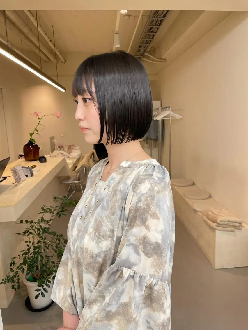 ショート 丹羽大喜 縮毛矯正/美髪矯正のヘアスタイル