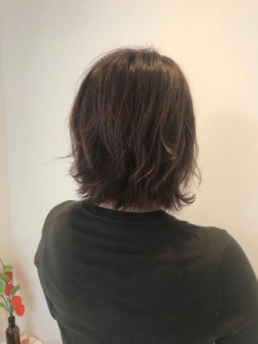 ショート カラー カット ヘアカラー 湯浅 了一のヘアスタイル