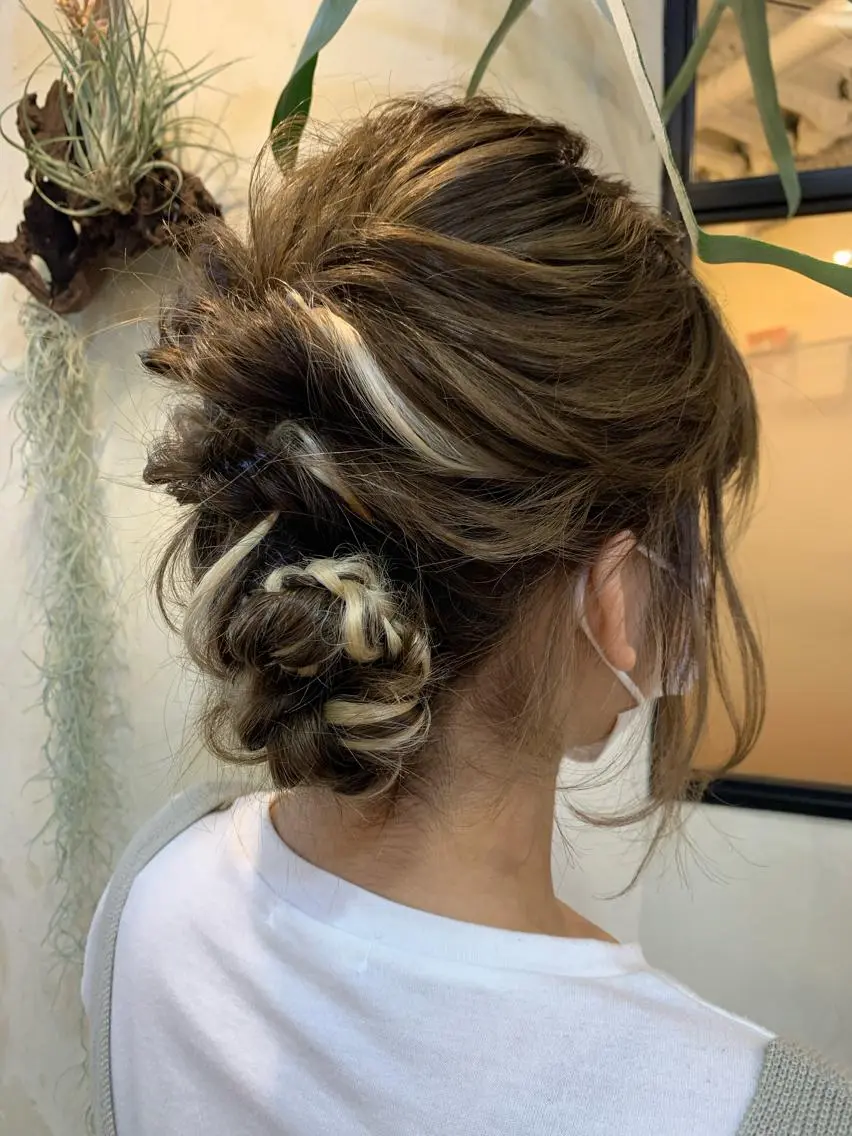 ヘアアレンジ 須田 ゆかりのヘアスタイル