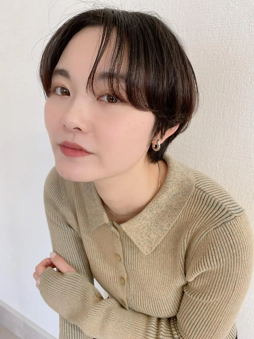 ショート ショートヘア はるやま せりなのヘアスタイル