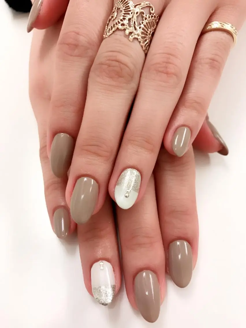 ネイル アートネイル シンプルネイル Sunny side nailのネイルデザイン
