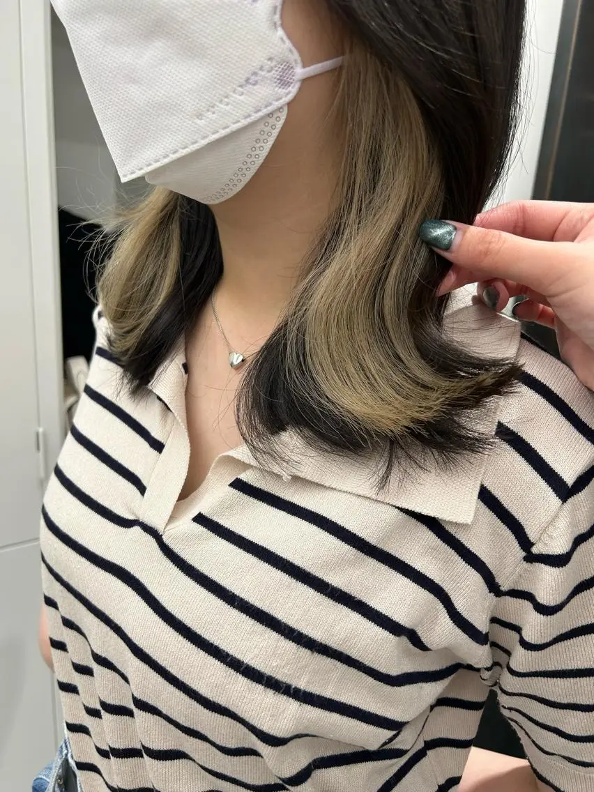 ミディアム カラー ヘアカラー 💘大人可愛く💘 Natsuki❥❥❥のヘアスタイル