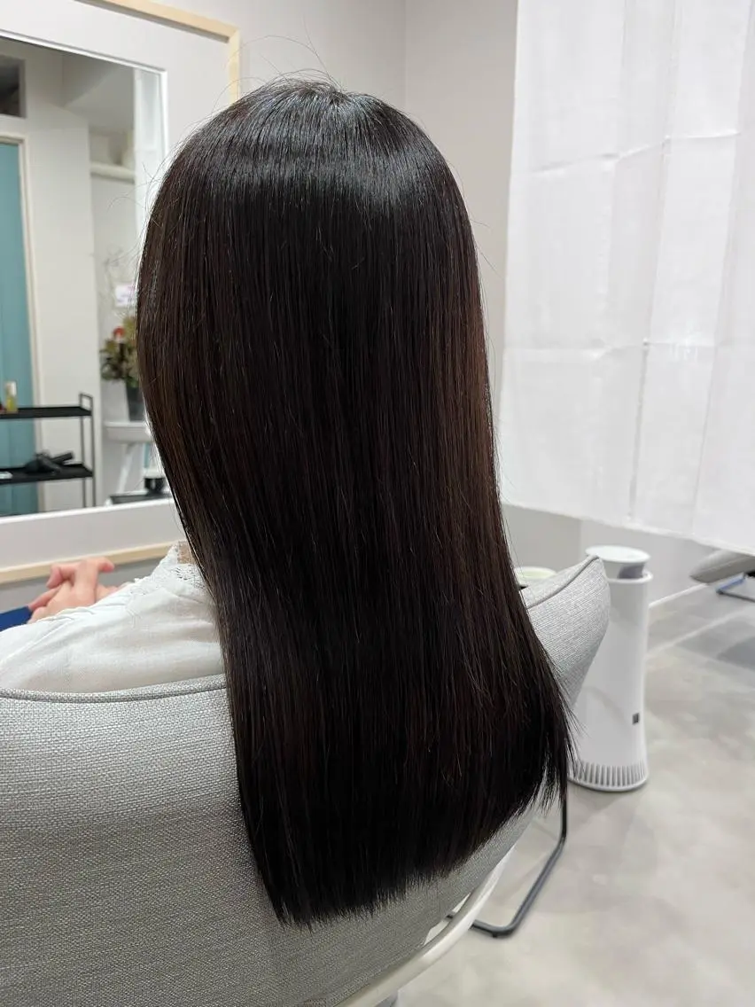 ロング カラー liL  hair サトウリョウタのヘアスタイル