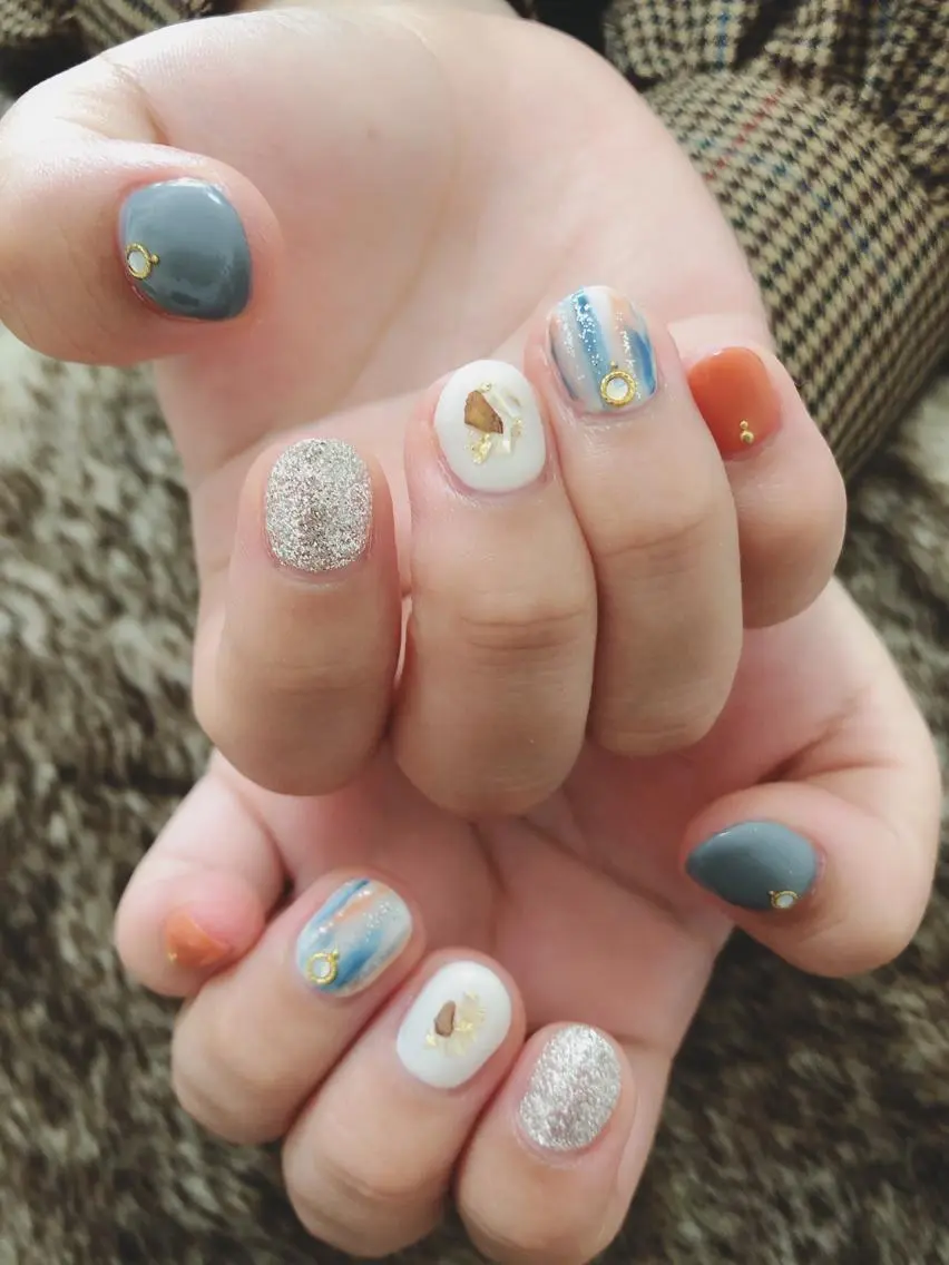 ネイル kiki nail &brow二子玉川のネイルデザイン
