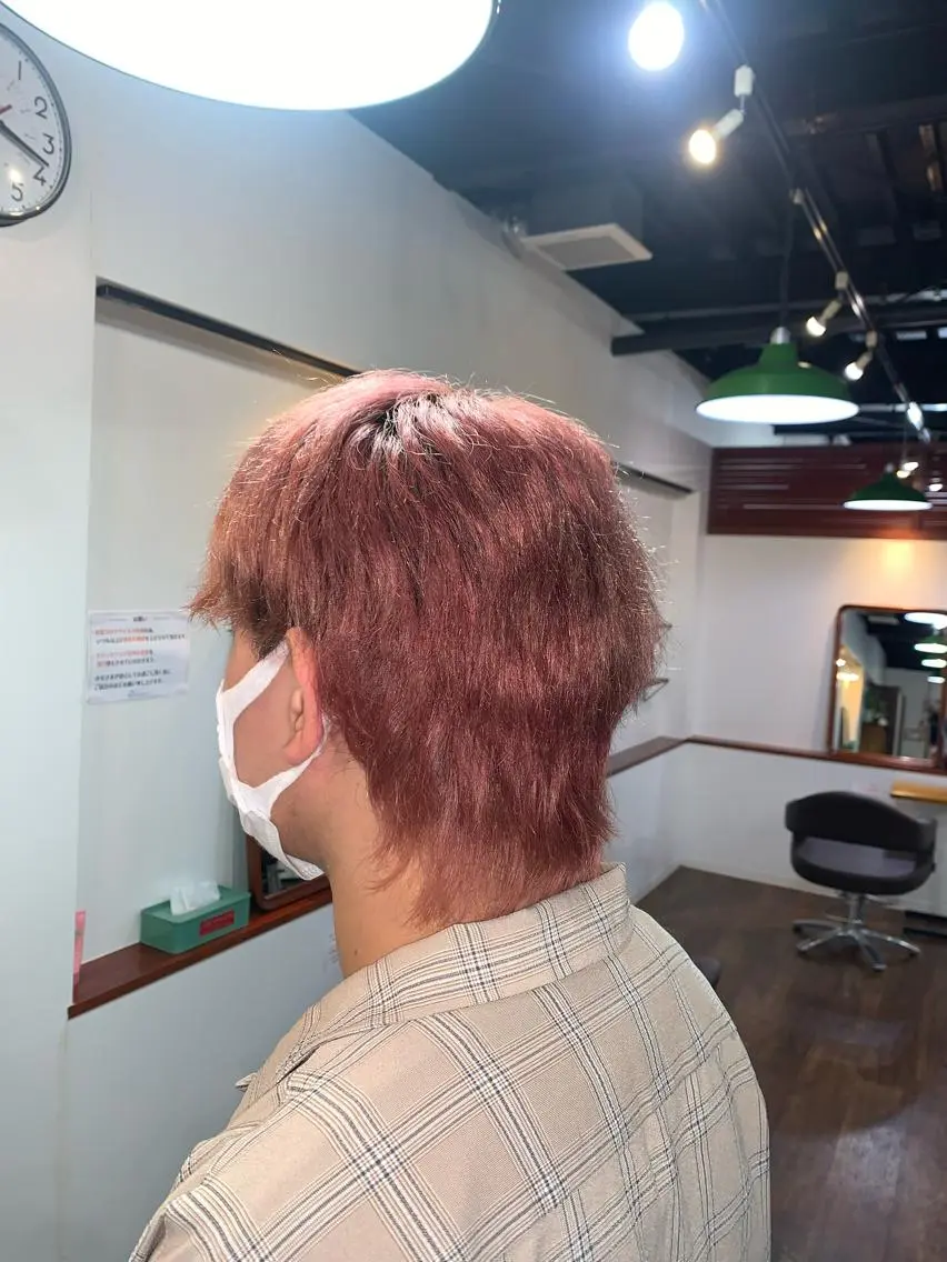 カラー 橋本 愛唯のヘアスタイル