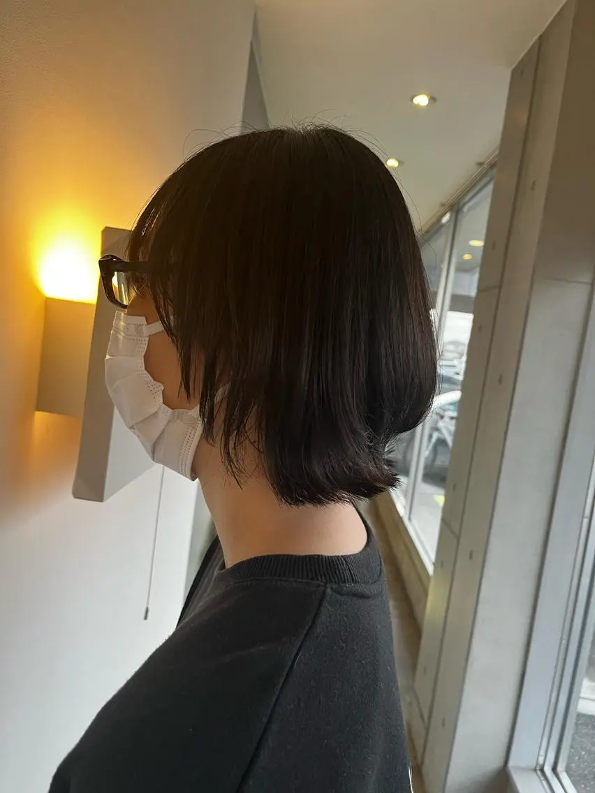 ショート ウルフカット おせ ちさとのヘアスタイル
